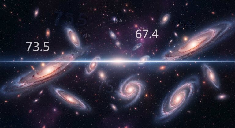 سرعة توسع الكون