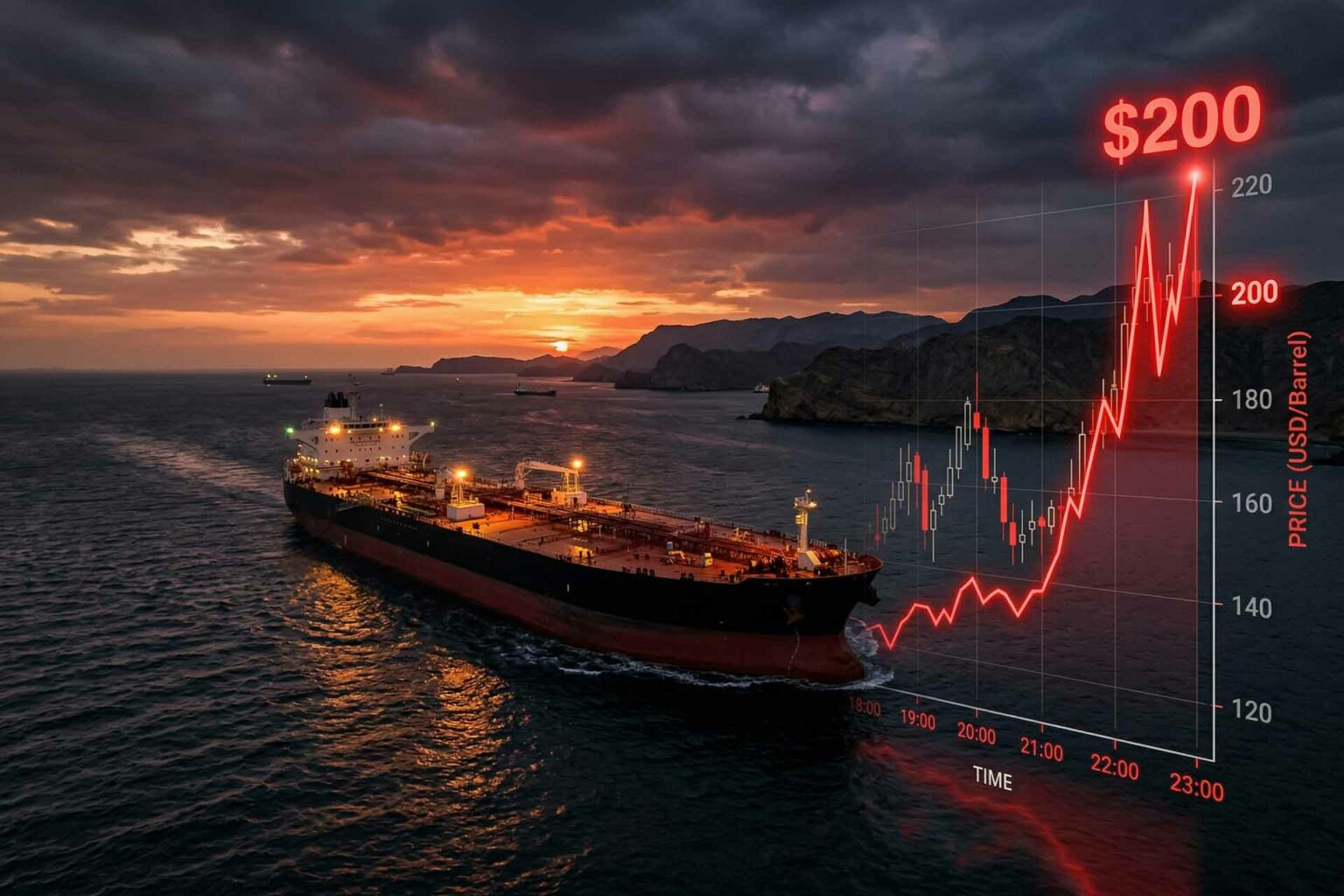 هل تبلغ أسعار النفط 200 دولار للبرميل إذا انتهت مهلة مضيق هرمز؟ هل تصل أسعار النفط إلى 200 دولار بعد مهلة مضيق هرمز؟