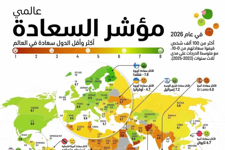 أسعد دول العالم