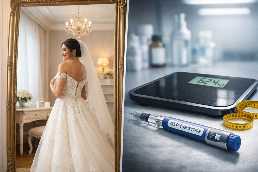 حقن التنحيف قبل الزفاف: بين ضغط الجمال ومخاطر الاستعجال حقن التنحيف قبل الزفاف