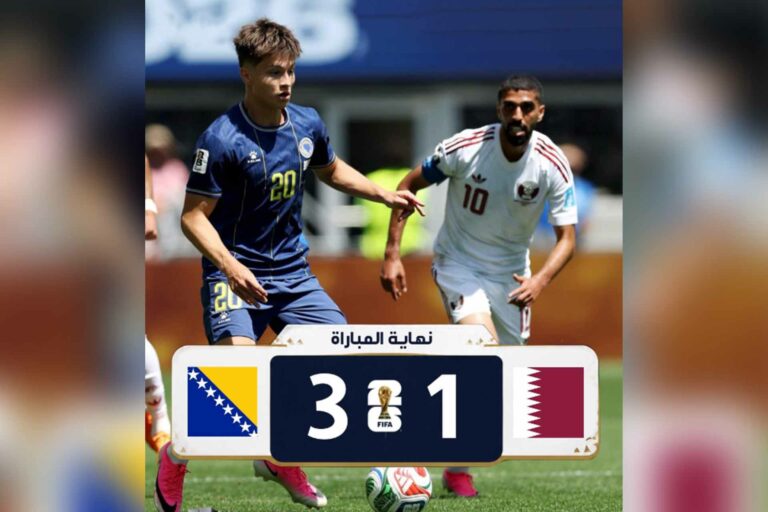 ملخص مباراة البوسنة والهرسك وقطر (3-1) كأس العالم