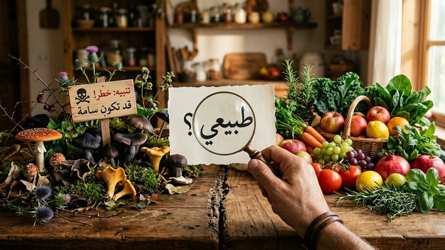هل كل ما تنتجه الطبيعة صحي للإنسان؟ الحقيقة التي لا نحب سماعها هل كل ما تنتجه الطبيعة صحي للإنسان