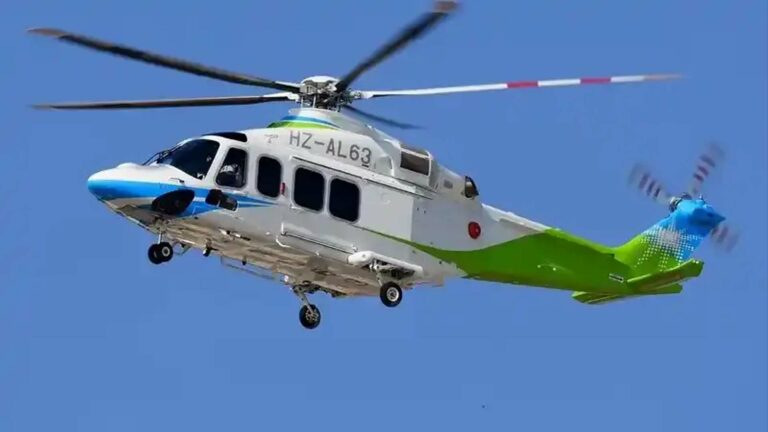 Aramco helicopter crashes