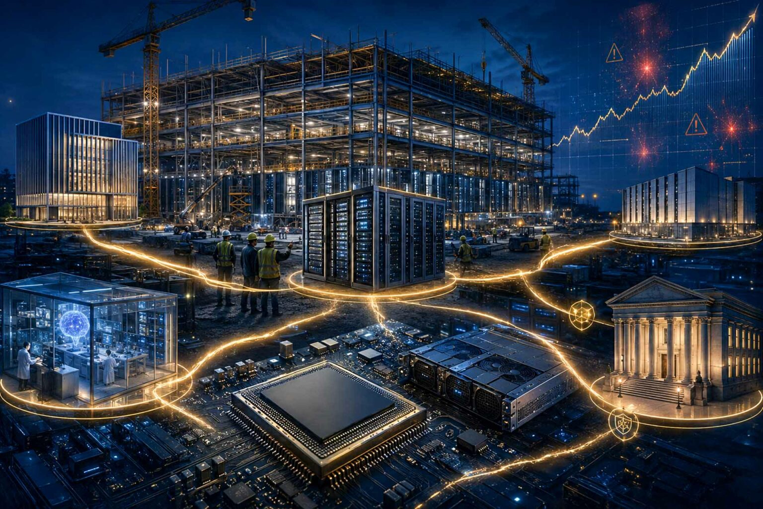 صفقات إنفيديا وتمويل مراكز بيانات الذكاء الاصطناعي الضخمة