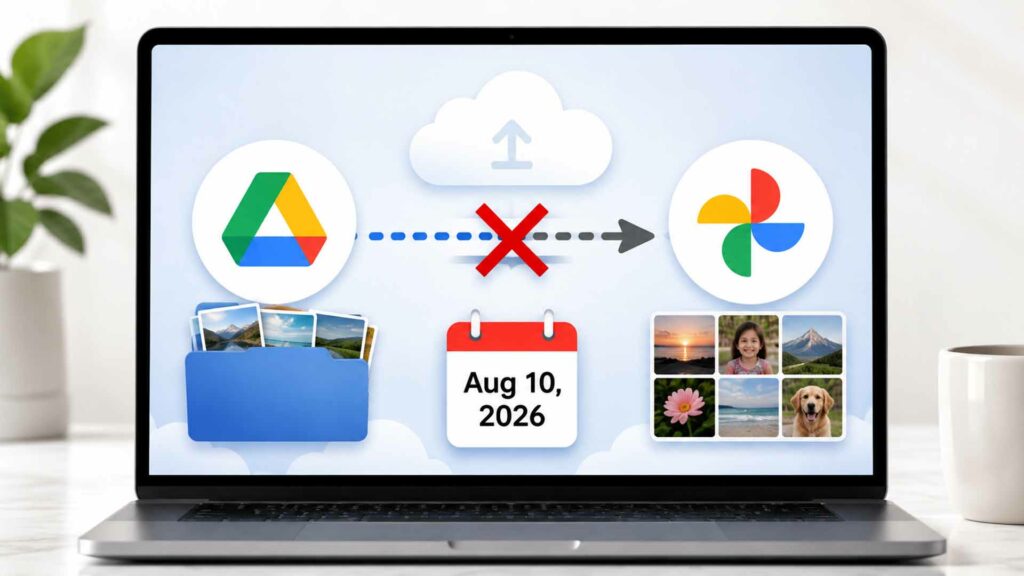 Google Drive النسخ التلقائي للصور