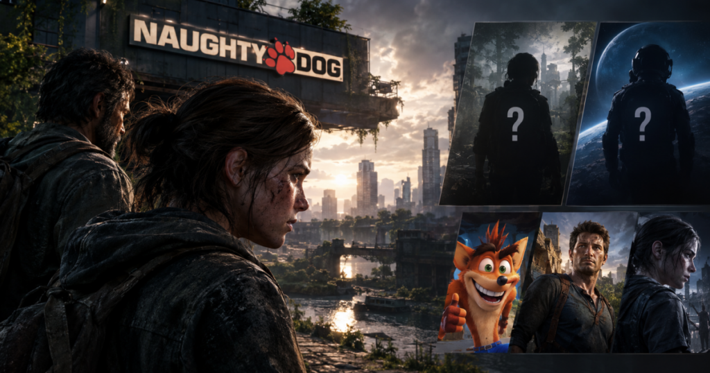 استوديو Naughty Dog يشوق جمهوره بمشروعين جديدين لعالم “The Last of Us”