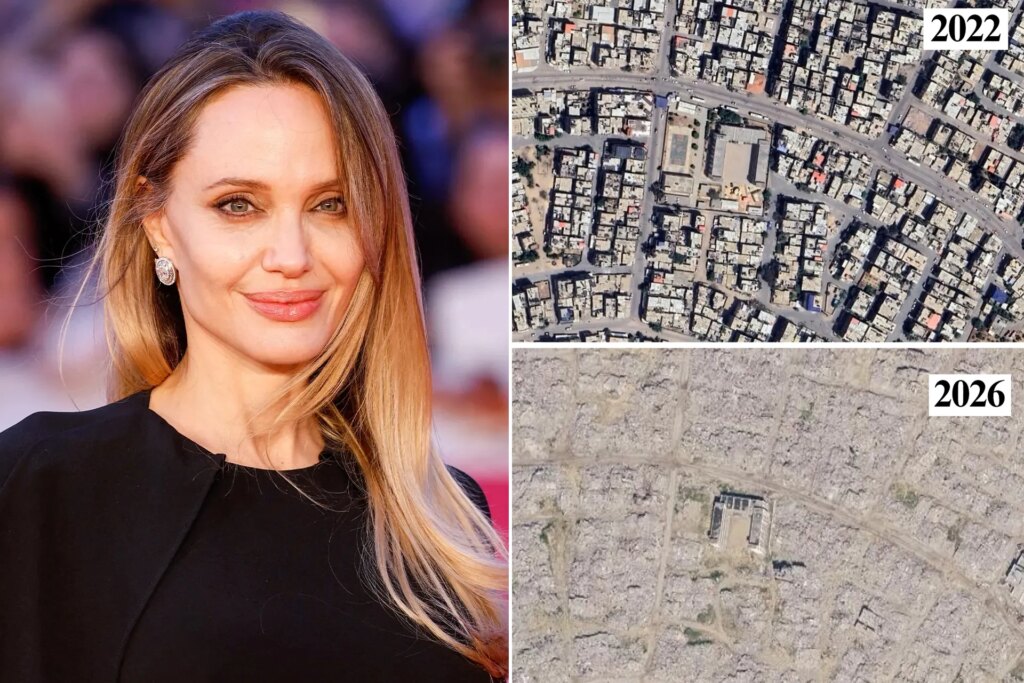 أنجلينا جولي تحذر: صور الأقمار الصناعية لا تروي مأساة غزة كاملة